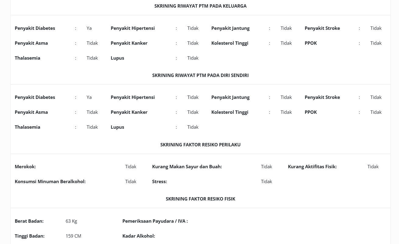 hasil skrining